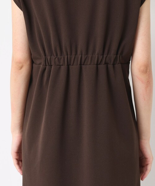 Dessin(デッサン)の「【洗える】カットジョーゼットリラクシーワンピース(ワンピース・レディース・ダークブラウン/チャコールグレー/ブラック・01/02)」の21枚目の写真
