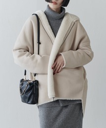 Lui's | フェイクムートンコクーンフードコート(ムートンコート)