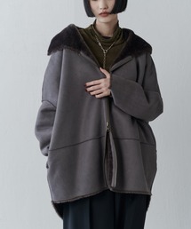 Lui's | フェイクムートンコクーンフードコート(ムートンコート)