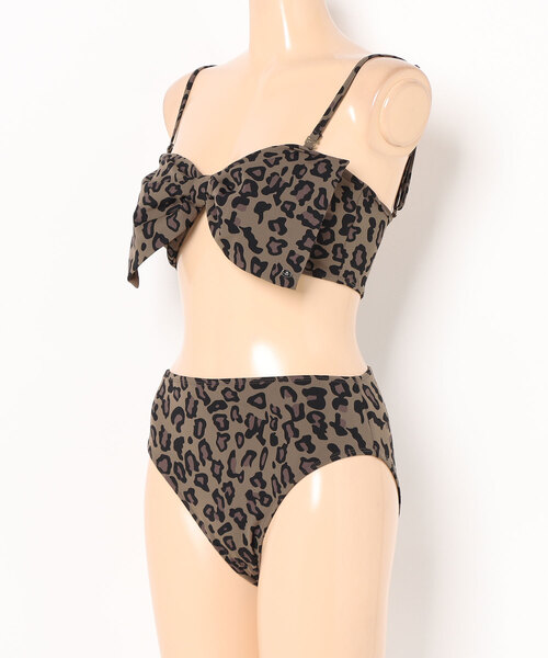 SWIMWEAR/水着】2way ribbon motif swimwear 【JD】（水着