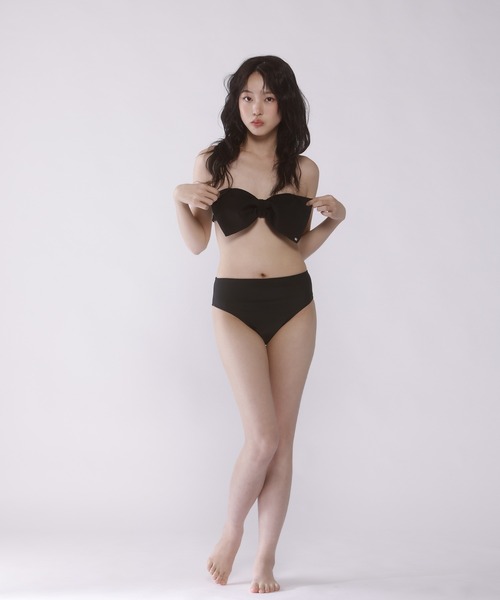本日お値下げ　judin 2way ribbon motif swimwear SWIMWEAR/水着】2way ribbon motif swimwear 【JD】（水着