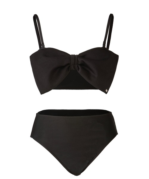 SWIMWEAR/水着】2way ribbon motif swimwear 【JD】（水着