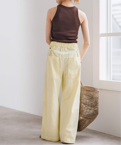 Spick & Span（スピックアンドスパン）の「《追加2》カップ付きアメスリタンク2（インナーウェア/肌着・レディース・アイボリー/ブラウン/チャコールグレー・36/38）」の7枚目の写真