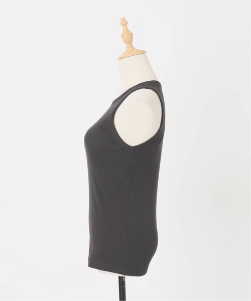 Spick & Span（スピックアンドスパン）の「《追加2》カップ付きアメスリタンク2（インナーウェア/肌着・レディース・アイボリー/ブラウン/チャコールグレー・36/38）」の9枚目の写真