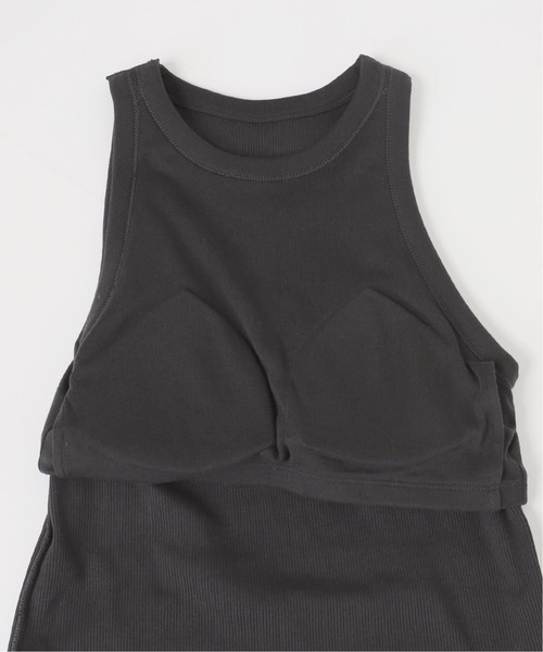 Spick & Span（スピックアンドスパン）の「《追加2》カップ付きアメスリタンク2（インナーウェア/肌着・レディース・アイボリー/ブラウン/チャコールグレー・36/38）」の14枚目の写真