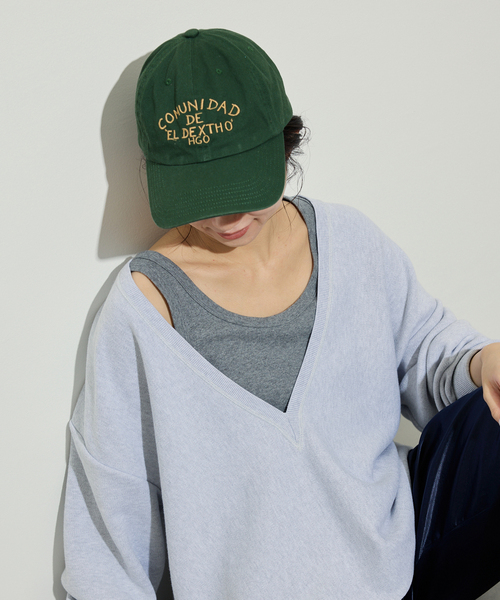LY（エルワイ）の「LY/エルワイ Garabato cap キャップ（キャップ・レディース・ボルドー/グリーン・FREE）」の11枚目の写真