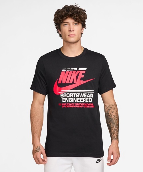 NIKE（ナイキ）の「ナイキ  NSW 6MO フューチュラ S/S  NIKE（Tシャツ/カットソー・メンズ・チャコールグレー/ホワイト/ブラック・S/M/L/LL/3L）」の3枚目の写真