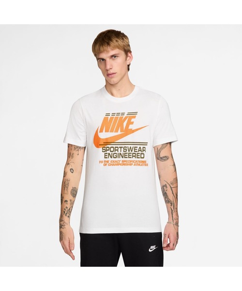 NIKE（ナイキ）の「ナイキ  NSW 6MO フューチュラ S/S  NIKE（Tシャツ/カットソー・メンズ・チャコールグレー/ホワイト/ブラック・S/M/L/LL/3L）」の4枚目の写真