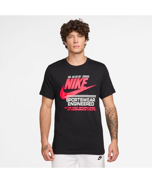 NIKE（ナイキ）の「ナイキ  NSW 6MO フューチュラ S/S  NIKE（Tシャツ/カットソー・メンズ・チャコールグレー/ホワイト/ブラック・S/M/L/LL/3L）」の5枚目の写真