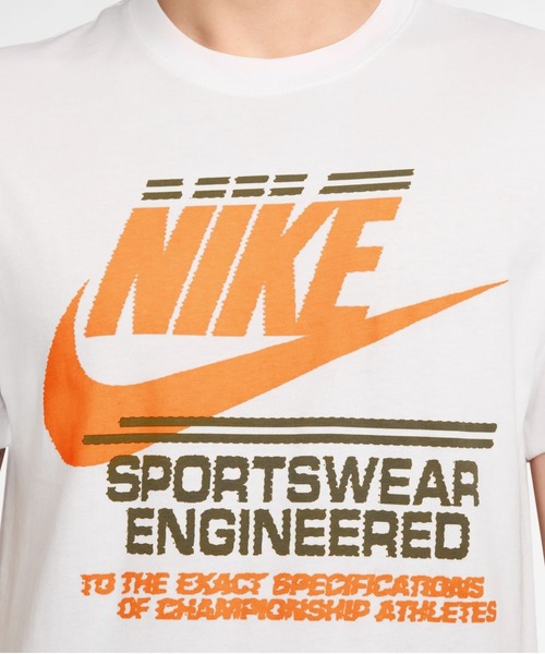 NIKE（ナイキ）の「ナイキ  NSW 6MO フューチュラ S/S  NIKE（Tシャツ/カットソー・メンズ・チャコールグレー/ホワイト/ブラック・S/M/L/LL/3L）」の7枚目の写真