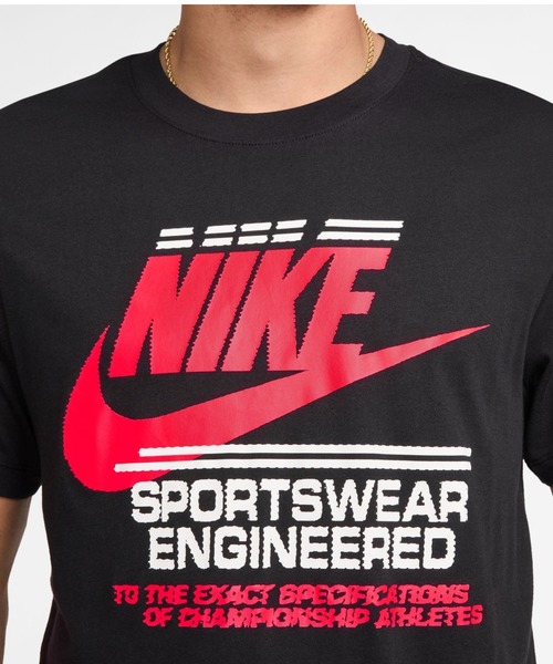 NIKE（ナイキ）の「ナイキ  NSW 6MO フューチュラ S/S  NIKE（Tシャツ/カットソー・メンズ・チャコールグレー/ホワイト/ブラック・S/M/L/LL/3L）」の9枚目の写真