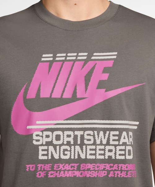 NIKE（ナイキ）の「ナイキ  NSW 6MO フューチュラ S/S  NIKE（Tシャツ/カットソー・メンズ・チャコールグレー/ホワイト/ブラック・S/M/L/LL/3L）」の11枚目の写真