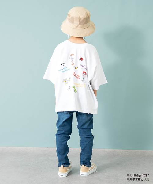 and D. petit main（アンドディープティマイン）の「【トイストーリー/Toy Story】バックボーダー半袖Tシャツ（Tシャツ/カットソー・キッズ・ホワイト/ネイビー・90cm/100cm/140cm/110cm/120cm/130cm）」の10枚目の写真