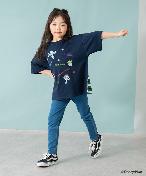 and D. petit main（アンドディープティマイン）の「【トイストーリー/Toy Story】バックボーダー半袖Tシャツ（Tシャツ/カットソー・キッズ・ホワイト/ネイビー・90cm/100cm/140cm/110cm/120cm/130cm）」の15枚目の写真