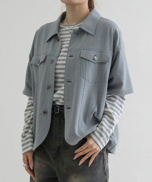 EPNK】Border long sleeve tee / ボーダーロングスリーブtee（Tシャツ