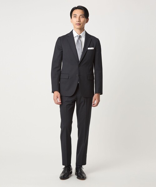 green label relaxing（グリーンレーベルリラクシング）の「コットン シャドーストライプ クレリック ワイドカラー ドレスシャツ -イージーアイロン-（ビジネスシャツ・メンズ・ライトブルー/ホワイト・42cm/40cm/43cm/39cm/41cm/37cm/38cm）」の7枚目の写真