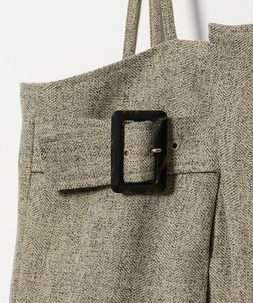 EMMEL REFINES（エメルリファインズ）の「＜EMMEL REFINES＞EM ラップライク キャミサロペット（サロペット/オーバーオール・レディース・ブラック/ベージュ・M/S）」の9枚目の写真