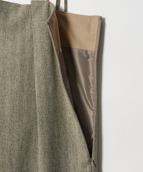 EMMEL REFINES（エメルリファインズ）の「＜EMMEL REFINES＞EM ラップライク キャミサロペット（サロペット/オーバーオール・レディース・ブラック/ベージュ・M/S）」の8枚目の写真