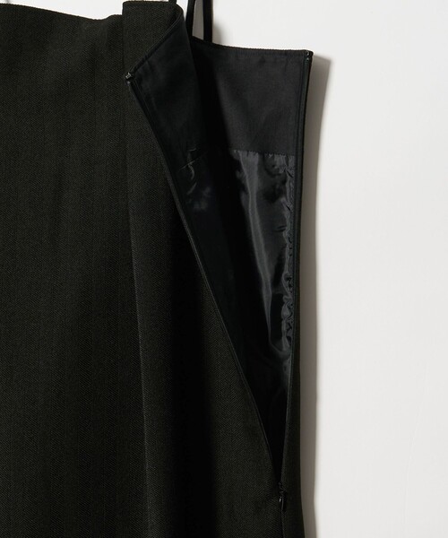 EMMEL REFINES（エメルリファインズ）の「＜EMMEL REFINES＞EM ラップライク キャミサロペット（サロペット/オーバーオール・レディース・ブラック/ベージュ・M/S）」の10枚目の写真