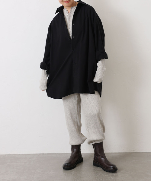 コットンスウェード ジーンシャツ（シャツ/ブラウス）｜JOURNAL