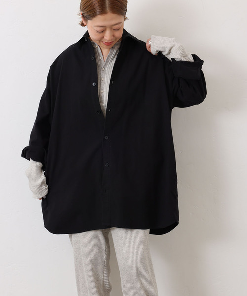 コットンスウェード ジーンシャツ（シャツ/ブラウス）｜JOURNAL