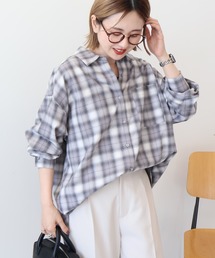 AMERICAN HOLIC | ビエラ起毛チェックシャツ(シャツ/ブラウス)