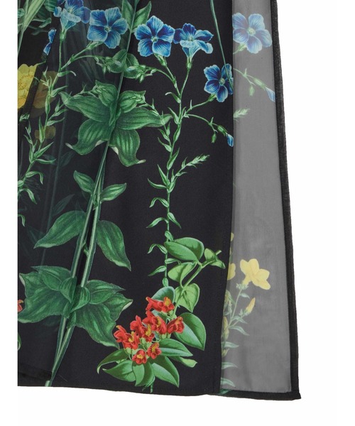 Ameri（アメリ）の「ESMERALDA IN FULL BLOOM SKIRT（スカート・レディース・オフホワイト/ブルー/ブラック・SMALL/MEDIUM）」の18枚目の写真