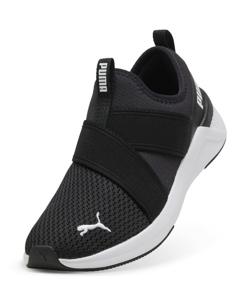 PUMA(プーマ)の「PUMA プーマ ウィメンズ ソフトライド ハルリー スリッポン ランニングシュ(スニーカー・レディース・ブラック系その他・23.5cm/24.0cm/22.5cm/23.0cm/25.5cm/26.0cm/24.5cm/25.0cm/22.0cm)」の6枚目の写真