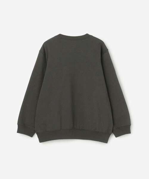 DANTON（ダントン）の「DANTON | キッズ 長袖スウェットTシャツ SOLID（Tシャツ/カットソー・キッズ・ホワイト系その他5/ダークグレー/レッド・115/105/125/135）」の5枚目の写真