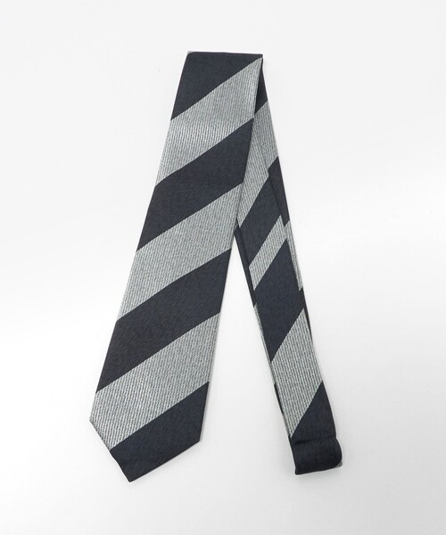 green label relaxing（グリーンレーベルリラクシング）の「GLR ジャパン ヴィンテージ 8.0cm ストライプ1 ネクタイ（ネクタイ・メンズ・ベージュ/ネイビー/ダークブラウン/ロイヤルブルー/ダークグレー・FREE）」の14枚目の写真