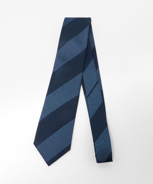 green label relaxing（グリーンレーベルリラクシング）の「GLR ジャパン ヴィンテージ 8.0cm ストライプ1 ネクタイ（ネクタイ・メンズ・ベージュ/ネイビー/ダークブラウン/ロイヤルブルー/ダークグレー・FREE）」の20枚目の写真