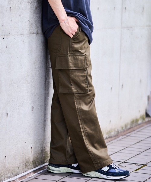 BEN DAVIS（ベンデイビス）の「【BENDAVIS別注】j.n.r.d/カーゴパンツ（カーゴパンツ・メンズ・カーキ/ダークブラウン・M/L/LL）」の4枚目の写真