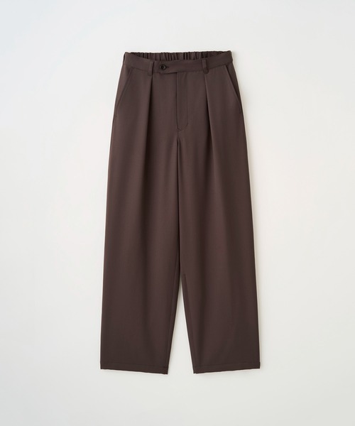 Juha（ユハ）の「BALLOON DRAPE PANTS（スラックス・メンズ・ブラック/ネイビー/ブラウン・2/3/4）」の12枚目の写真