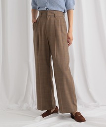 mysty woman | タックストレートパンツ 582106(スラックス)
