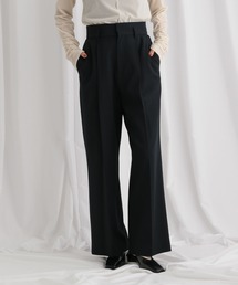 mysty woman | タックストレートパンツ 582106(スラックス)