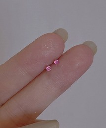 YU-KA:ビジュースタッドミニピアス bijou stud mini pierce