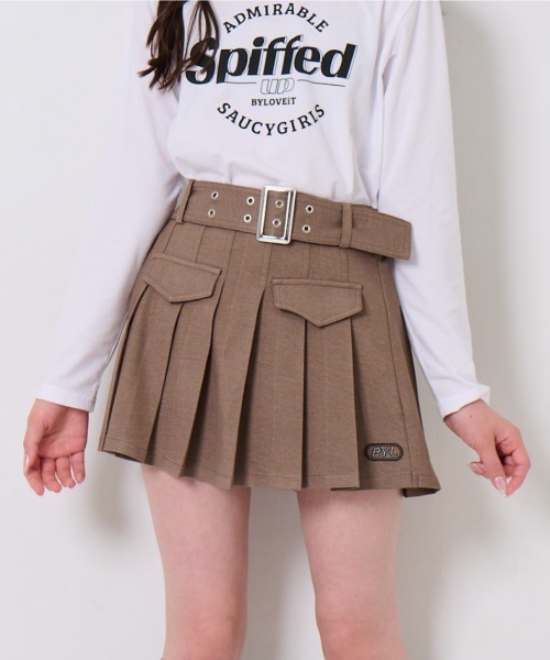 【新品タグ付き】ohta オオタ　黄色タックスカート 新品タグ付き】ohta オオタ 黄色タックスカート