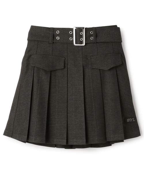 スカート ria セール】ベルトつきタックスカート（スカート）｜by LOVEiT（バイ