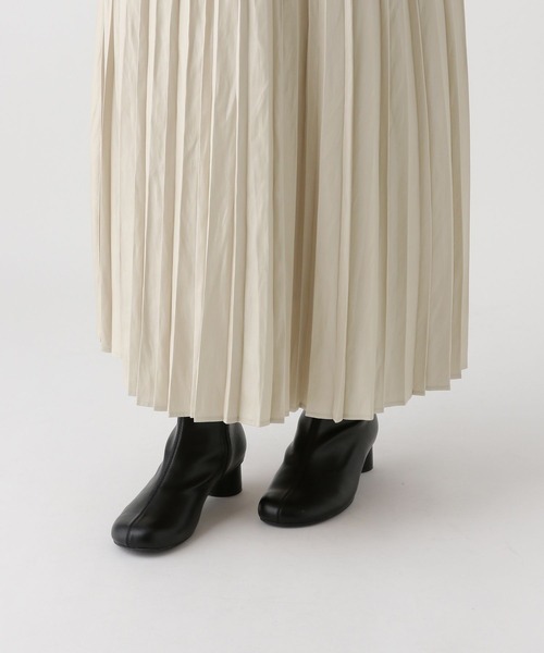 Elura(エルーラ)の「チンツプリーツスカート/583719(スカート・レディース・ライトベージュ/ブラウン・LARGE/MEDIUM)」の13枚目の写真