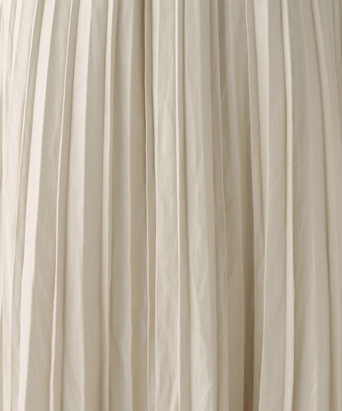 Elura(エルーラ)の「チンツプリーツスカート/583719(スカート・レディース・ライトベージュ/ブラウン・LARGE/MEDIUM)」の15枚目の写真