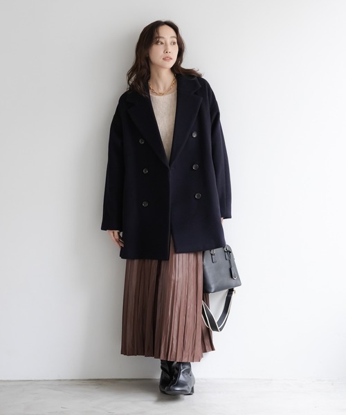 Elura(エルーラ)の「チンツプリーツスカート/583719(スカート・レディース・ライトベージュ/ブラウン・LARGE/MEDIUM)」の19枚目の写真