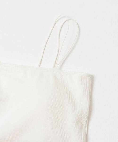 SENSE OF PLACE by URBAN RESEARCH（センスオブプレイスバイアーバンリサーチ）の「クロップドカップツキキャミソール（キャミソール・レディース・パープル/ホワイト/ブラック・ONE）」の11枚目の写真