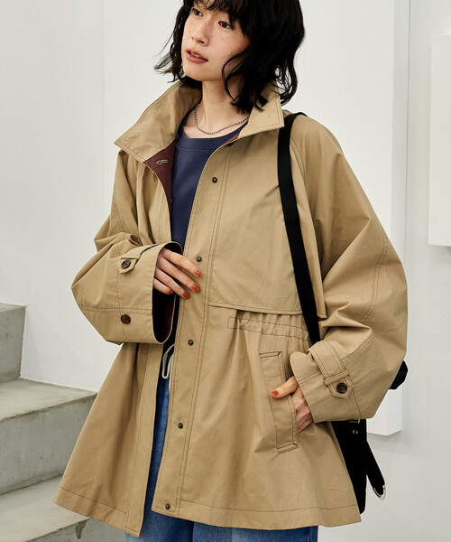 セール】【セットアイテム】マルチウェイ ボアベスト付き 配色 テント