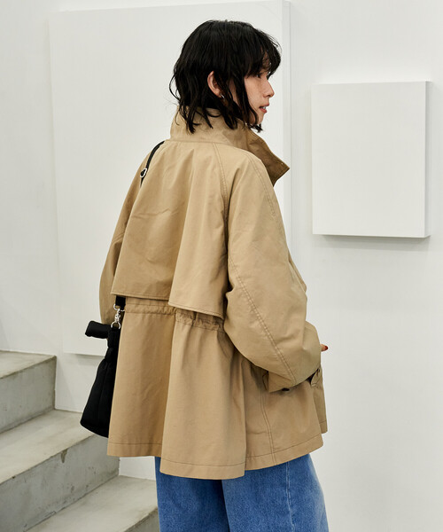 セットアイテム】マルチウェイ ボアベスト付き 配色 テント