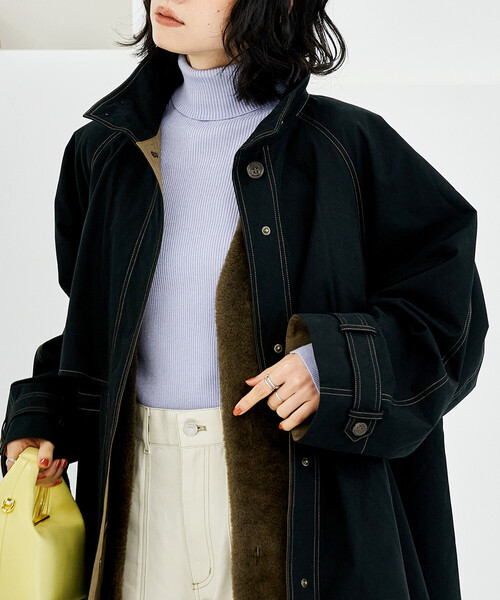 セール】【セットアイテム】マルチウェイ ボアベスト付き 配色 テント