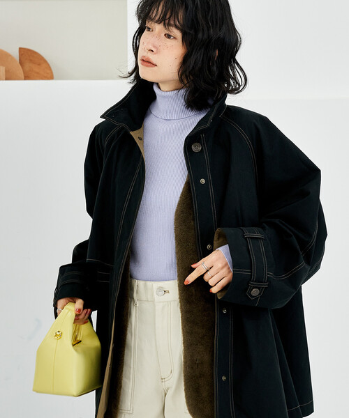 セール】【セットアイテム】マルチウェイ ボアベスト付き 配色 テント