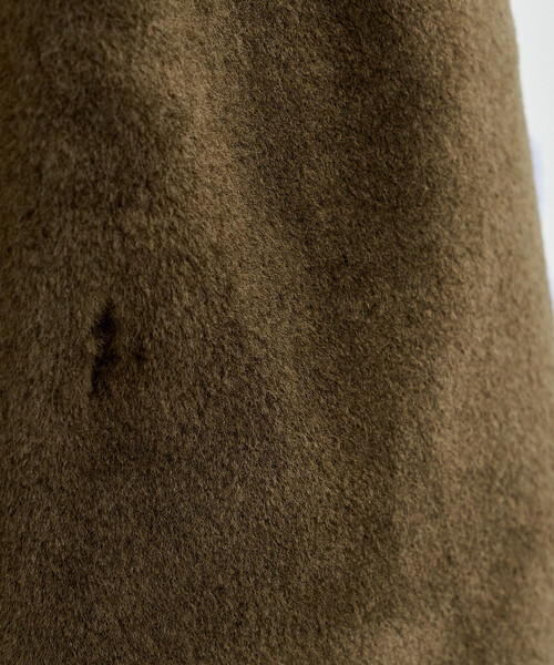 FREAK'S STORE(フリークスストア)の「【セットアイテム】マルチウェイ ボアベスト付き 配色 テントラインコート(トレンチコート・レディース・ベージュ/ブラウン/ブラック・フリ-)」の11枚目の写真