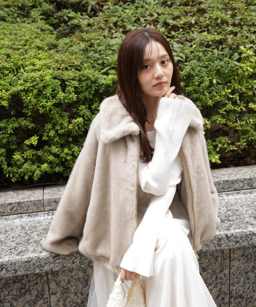 セール】フェイクファーブルゾン / 1215255003（ブルゾン