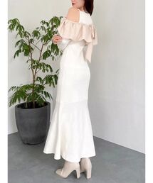 dazzlin | ドッキングバルーンネックニットワンピース(ワンピース)