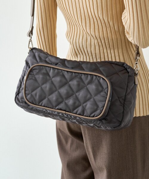 キルティング2WAYショルダーバッグ（ショルダーバッグ）｜russet